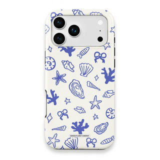 Coastal Shells Doodle Phone Case - Coastal-Shells-Doodle---iPhone-17-Pro-Max