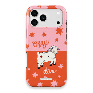Okay Diva - Spring Edition Sheep Phone Case - Okay-Diva---Spring-Edition-Sheep---iPhone-17-Pro-Max