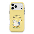 Hold On, I'm Overstimulated Goose Phone Case