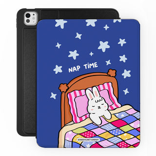 Nap Time Dark Blue Bunny - iPad Pro 13 (8th Gen) - Main.jpg