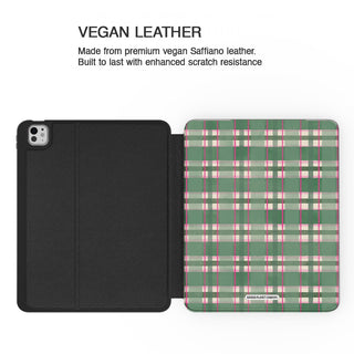 Mistletoe Plaid - iPad Pro 13 (8th Gen) - Vegan leather.jpg