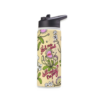 Venus Bite Trap Stainless Steel Water Bottle 18oz