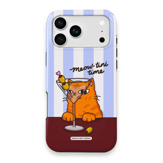 Meowtini Time Phone Case - Meowtini-Time---iPhone-17-Pro-Max