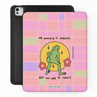 My Anxiety is Chronic but my Ass is Iconic Frog - iPad Pro 13 (8th Gen) - Main.jpg