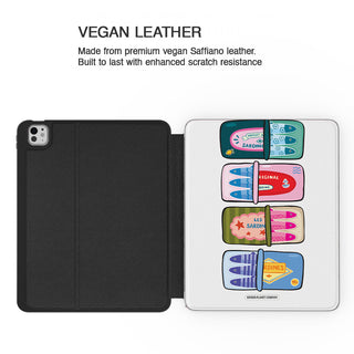 Repeating Sardine Tin - iPad Pro 13 (8th Gen) - Vegan leather.jpg