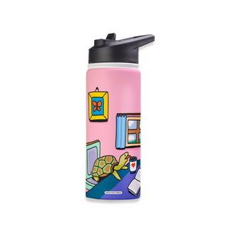 Slow And Steady Stainless Steel Water Bottle 18oz