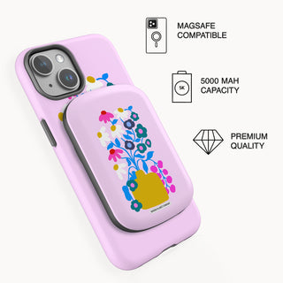 2.Powerbank on phone_Abstract Pink Bloom.jpg