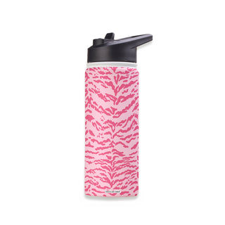 Candyfloss Tiger Stainless Steel Water Bottle 18oz