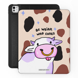 Be Weird, Who Cares Cow - iPad Pro 13 (8th Gen) - Main.jpg