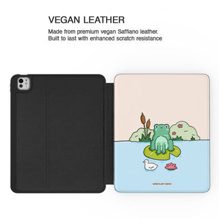 Sitting Pretty Frog - iPad Pro 13 (8th Gen) - Vegan leather.jpg