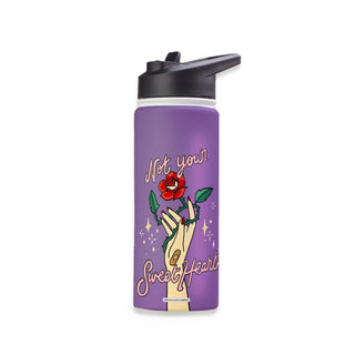 Not Your Sweet Heart Stainless Steel Water Bottle 18oz