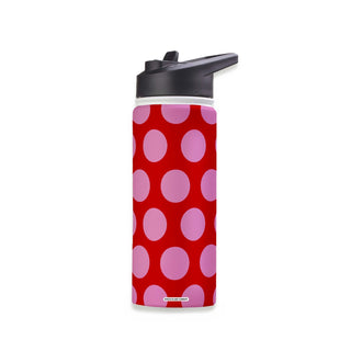 Strawberry Fizz Stainless Steel Water Bottle 18oz