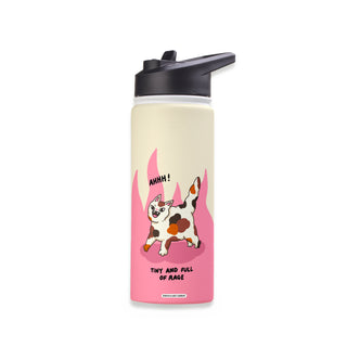 Tiny & Full Of Rage Stainless Steel Water Bottle 18oz