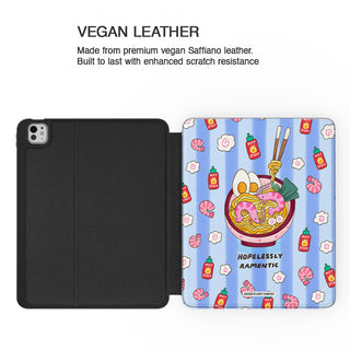 Hopelessly Ramentic - Blue - iPad Pro 13 (8th Gen) - Vegan leather.jpg