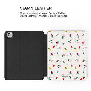 Minimal Wildflowers - iPad Pro 13 (8th Gen) - Vegan leather.jpg