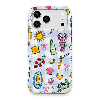 Repeating Italian Summer Phone Case - Repeating-Italian-Summer---iPhone-17-Pro-Max