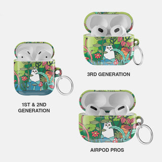 5.All Airpod Generations_Jungle Hide & Seek - White Cat.jpg