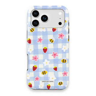 Minimal Summer Vibes Gingham Phone Case - Minimal-Summer-Vibes-Gingham---iPhone-17-Pro-Max