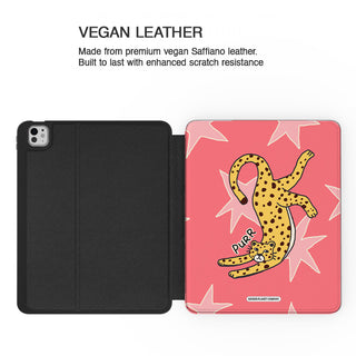 Pink Star Purr - iPad Pro 13 (8th Gen) - Vegan leather.jpg