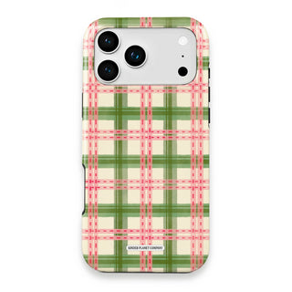 Strawberry Matcha Plaid Phone Case - Strawberry-Matcha-Plaid---iPhone-17-Pro-Max