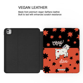 Okay Diva - Sunset Edition Sheep - iPad Pro 13 (8th Gen) - Vegan leather.jpg