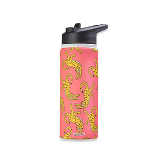 Pink Prowl Stainless Steel Water Bottle 18oz