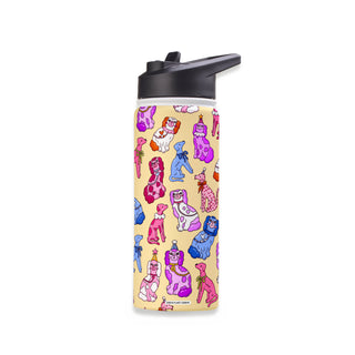 Mantle Dogs Stainless Steel Water Bottle 18oz