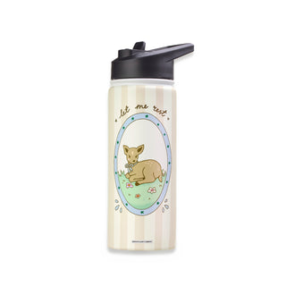Let Me Rest Stainless Steel Water Bottle 18oz