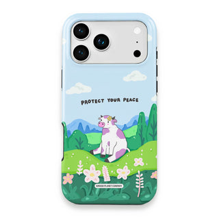 Protect Your Peace Cow Phone Case - Protect-Your-Peace-Cow---iPhone-17-Pro-Max