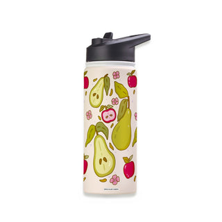 Apples & Pears Stainless Steel Water Bottle 18oz