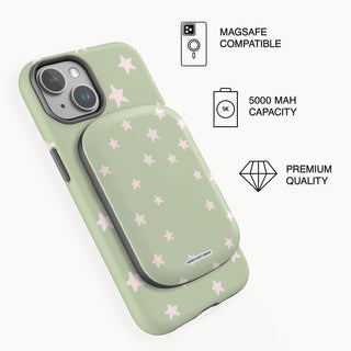 2.Powerbank on phone_Green & White Stars - Blank.jpg