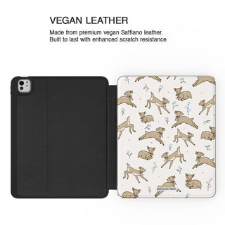 Frolicking Fawns Deer - iPad Pro 13 (8th Gen) - Vegan leather.jpg