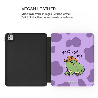 Toad You So - iPad Pro 13 (8th Gen) - Vegan leather.jpg