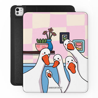 Curious Geese Checkered - iPad Pro 13 (8th Gen) - Main.jpg