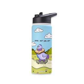 Hot Girl Sh*t Stainless Steel Water Bottle 18oz