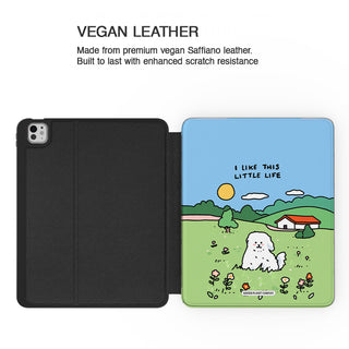 I Like This Little Life Dog - iPad Pro 13 (8th Gen) - Vegan leather.jpg