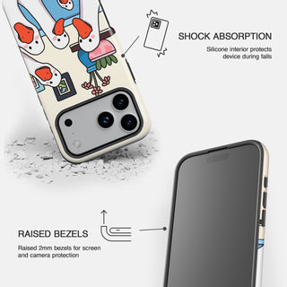 Curious Geese Phone Case