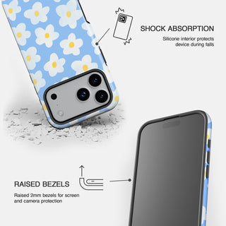 Blue Daisies Phone Case