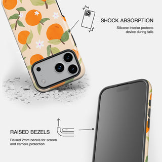 Cottagecore Orange Phone Case