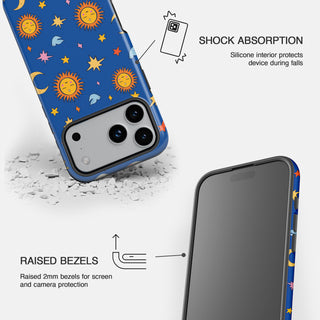 Repeating Sun Tarot Phone Case