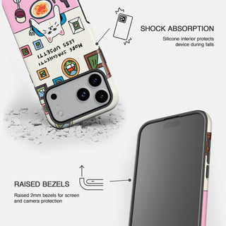 Spaghetti Upsetti Cat Phone Case