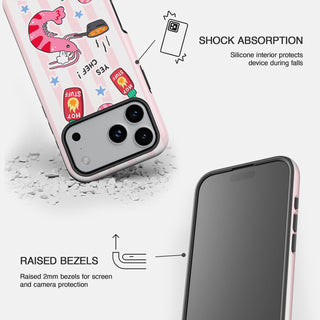 Yes Chef Pink Shrimp Phone Case