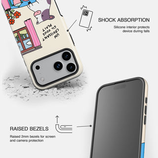 Un Croissant Sil Vois Plait' Cow Phone Case