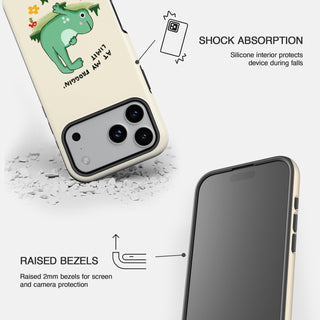 At my Froggin Limit Frog Phone Case