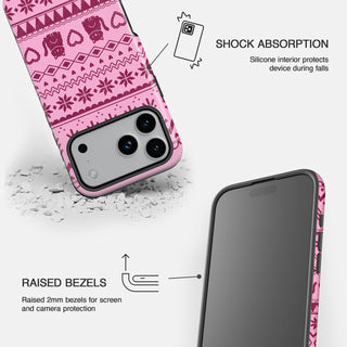 Sugarplum Knitted Cats Phone Case