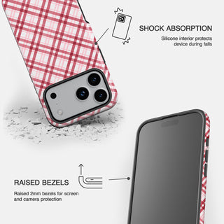 Cherry Plaid Phone Case