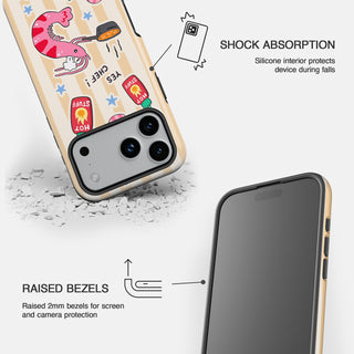 Yes Chef Yellow Shrimp Phone Case