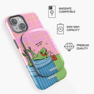 Omg B*tch No Way Frog Magnetic Power Bank
