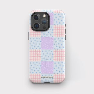 Kawaii Patchwork Quilt Phone Case