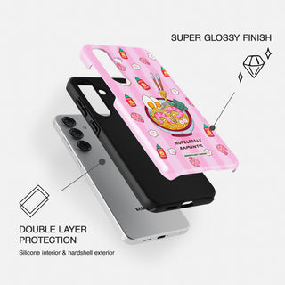Hopelessly Ramentic - Pink Phone Case